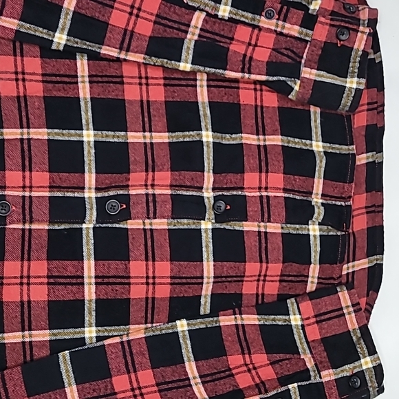 URBAN OUTFITTERS ▪︎ MEN'S PLAID FLANNEL TOP ▪︎ SIZE L - Picture 5 of 10